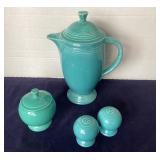 Group of Turquoise Fiestaware