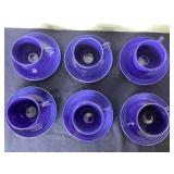 Group of Cobalt Blue Fiestaware