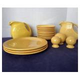 Group of Yellow Fiestaware #1