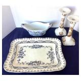 Mixed Group of Vintage Ironstone and Porcelain