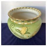 Spectacular Antique Royal Doulton "Lily" Jardiniere
