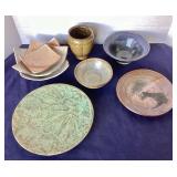 Group of Studio Pottery