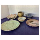 Group of Studio Pottery