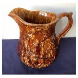 Antique Rockingham / Bennington Pitcher