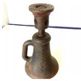 Antique Cast Iron Railroad Screw Jack