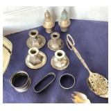 Large Group Assorted Vintage Silverplate