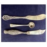 Trio of Sterling Silver Utensils