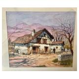 Group of Vintage European Watercolors and Aquatints