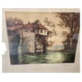 Group of Vintage European Watercolors and Aquatints