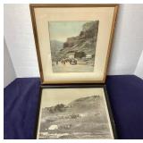 Pair of Antique Old West Photos