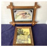 Pair of Vintage Native American Prints