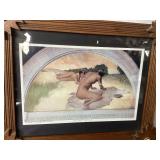 Pair of Vintage Native American Prints