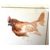 Pair of Modern Watercolor Paintings