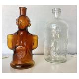 Fun Pair of Vintage Bottles