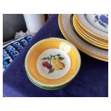 Group of Hand Painted Stangl Pottery