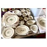 Set of Syracuse "Old Ivory / Coralbel" China