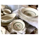 Set of Syracuse "Old Ivory / Coralbel" China