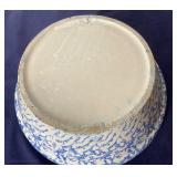 Antique Spongeware Milk Bowl