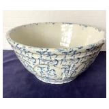 Antique Spongeware Mixing Bowl #1