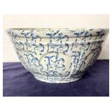 Antique Spongeware Mixing Bowl #1