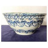 Antique Spongeware Mixing Bowl #3