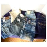 Group of Vintage Jeans