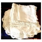 Large Group of Vintage Linens