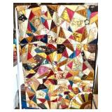 Antique Silk Crazy Quilt