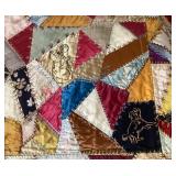 Antique Silk Crazy Quilt