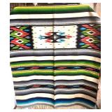 Southwestern Indian Style Rug + Colorful Hooked Rug