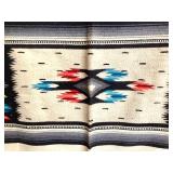 Southwestern Indian Style Rug + Colorful Hooked Rug