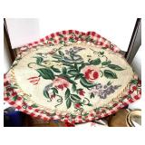 Southwestern Indian Style Rug + Colorful Hooked Rug