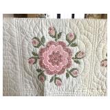 Vintage Cross Stitch Quilt + Rukotvorine (Swedish) Blanket