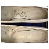 Group of Vintage Shoes, Boots, Hat Boxes and Belts