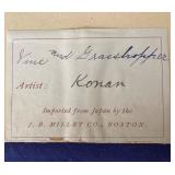 Antique Japanese Watercolor on Silk