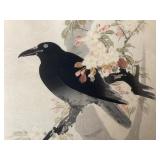 Pair of Antique Japanese Watercolor Paintings on Silk