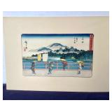 Antique Utagawa Hiroshige Woodblock Print