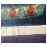 Hiroyuki Tajima Woodblock Print: "The Decorated Tomb of Ancient Japan"