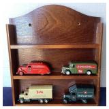Collection of 4 Lledo "3M" Die Cast Trucks