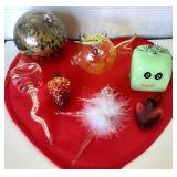 Group of Art Glass Ornaments #2