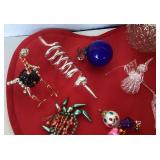 Group of Vintage Glass and Bead Ornaments