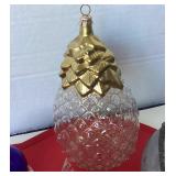 Group of Vintage Glass and Bead Ornaments