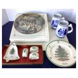 Group of Assorted Christmas Ceramics