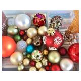 Large Group of Assorted Christmas Ornaments #1