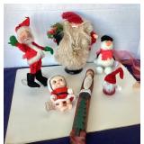 Group of Christmas Figurines