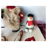 Group of Christmas Figurines