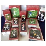 Collection of Vintage Hallmark Keepsake Sports Ornaments