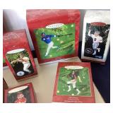 Collection of Vintage Hallmark Keepsake Sports Ornaments