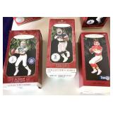 Collection of Vintage Hallmark Keepsake Sports Ornaments