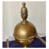 Antique Brass Andirons